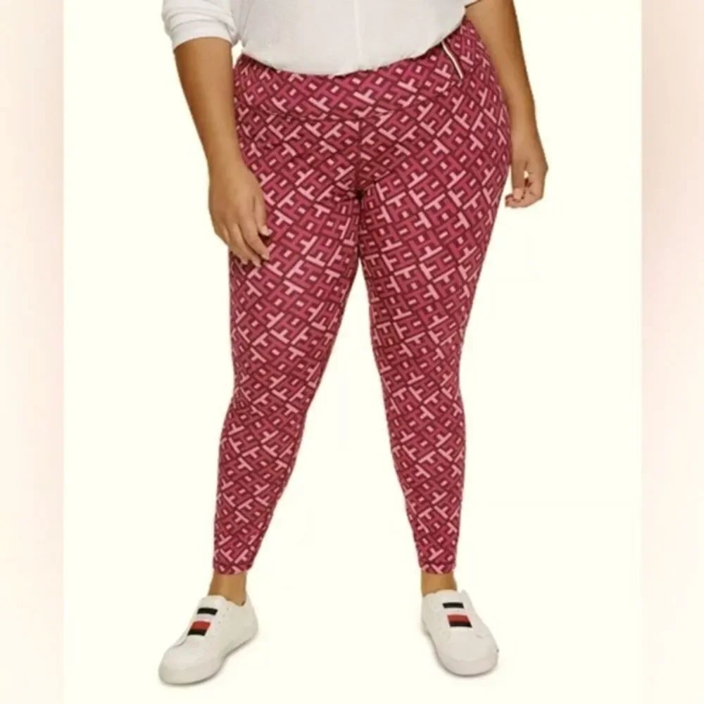 Tommy Hilfiger Sport High Rise Compression Leggings sz 3x